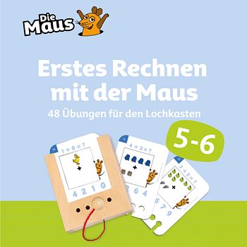 Erstes Rechnen mit der Maus 5-6 J. Kartensatz (ohne Lochkasten)