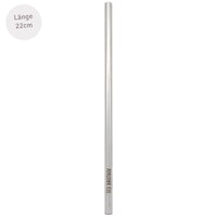Langer Trinkhalm 22 cm - 1 Stück