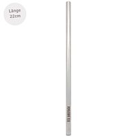 Langer Trinkhalm 22 cm - 1 Stück
