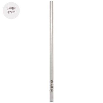 Langer Trinkhalm 22 cm - 1 Stück