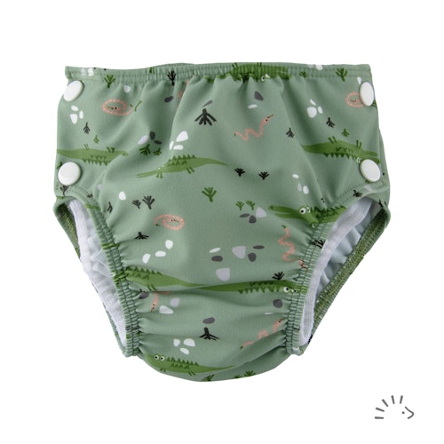 Schwimmwindel Wellen
