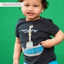 Vorschaubild Weiches T-Shirt elastisch