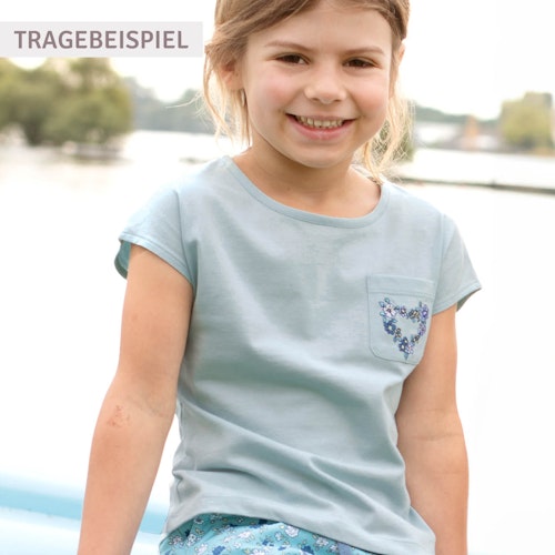 Weiches T-Shirt Herz