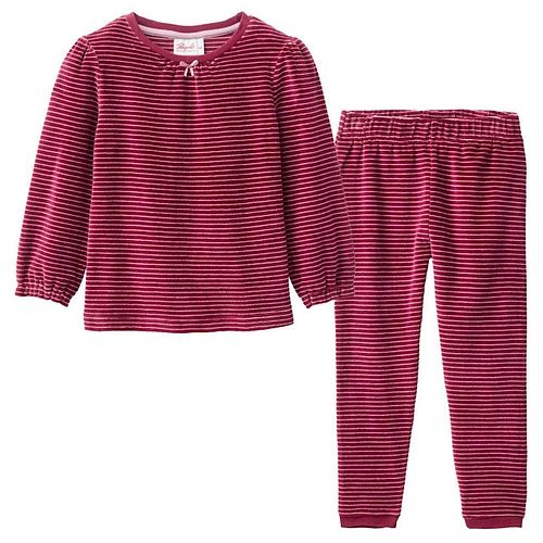 Schlafanzug People Wear Organic Nicki langarm Motiv