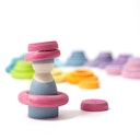 Vorschaubild 24 Bauringe Holzringe pastell