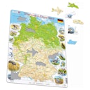 Vorschaubild Lernpuzzle Deutschland Karte für Kinder ab 6 Jahre
