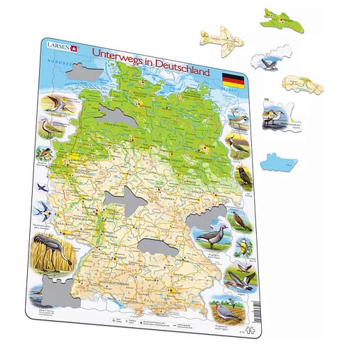 Lernpuzzle Deutschlandkarte Ab 6 Jahre Online Kaufen Lernpuzzle Deutschlandkarte Ab 6 Jahre Online Kaufen