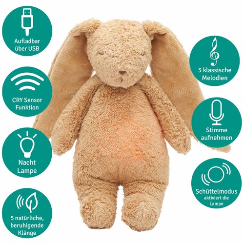 Der Bio-Summhase mit Lampe cappucino