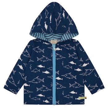Ungefütterte Sommerjacke Abperleffekt dunkelblau