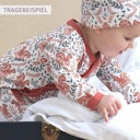 Vorschaubild Baby Strampler mit Fußumschlag - Löwe