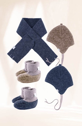 Warmer Wollfleece Steckschal