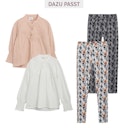 Vorschaubild Leggings Batik-Optik Stretch