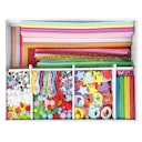 Vorschaubild Bastelkoffer groß pink 800 Teile ab 5 Jahren