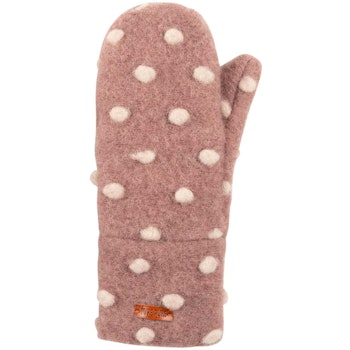 Hochwertige rosa Handschuhe Wolle