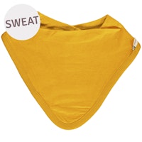 Sweat Dreiecktuch senfgelb 26x23 cm