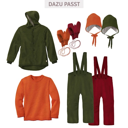 Disana Walkjacke mit Knopfleiste