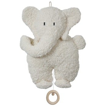 Spieluhr Elefant mit Holzring - Sandmann