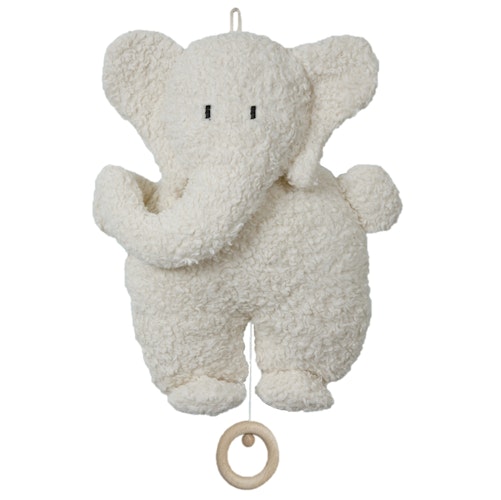 Spieluhr Elefant mit Holzring - Sandmann