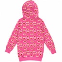 Vorschaubild Sportliches Hoodie Sweatkleid Herzen