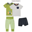 Vorschaubild Leichte Babyhose Tiger im Dschungel
