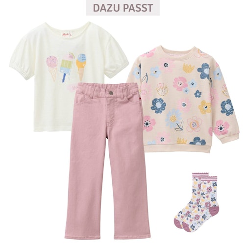 Kinder Socken Blumen