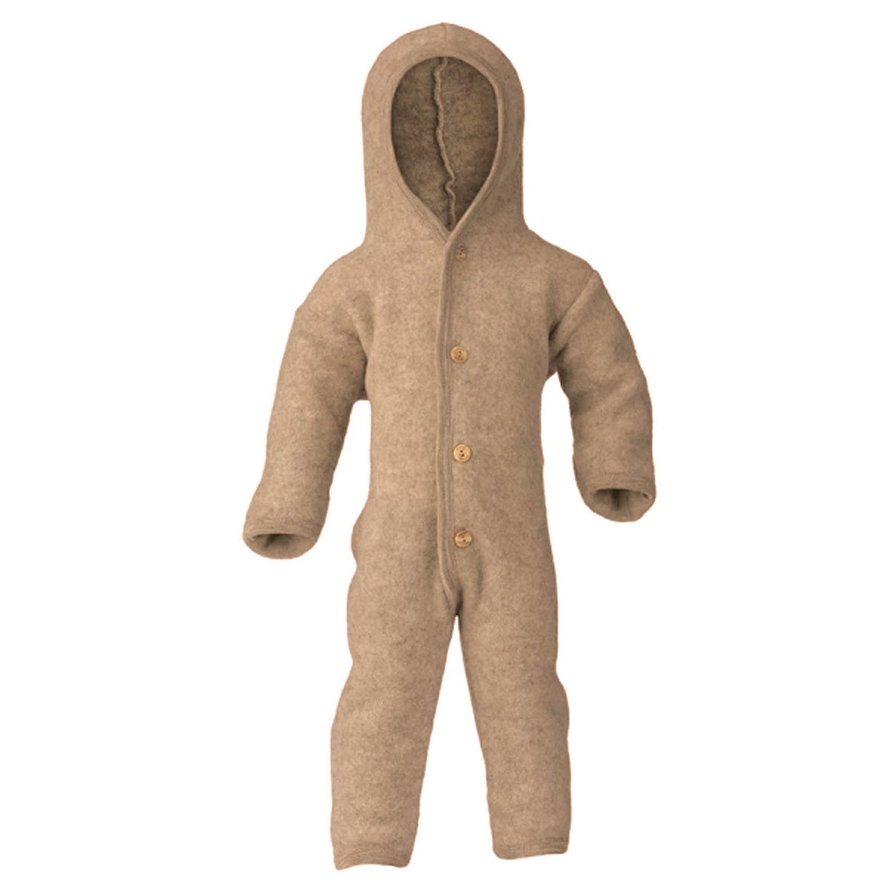 Overall Engel Natur Merino Kapuze langarm