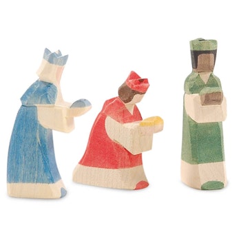 8 cm hohe MINIATUR Heilige 3 Könige für kleine Weihnachtskrippe