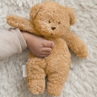 Sensorischer kleiner Teddy Cappuccino 19 cm