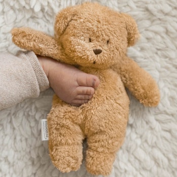 Sensorischer kleiner Teddy Cappuccino 19 cm
