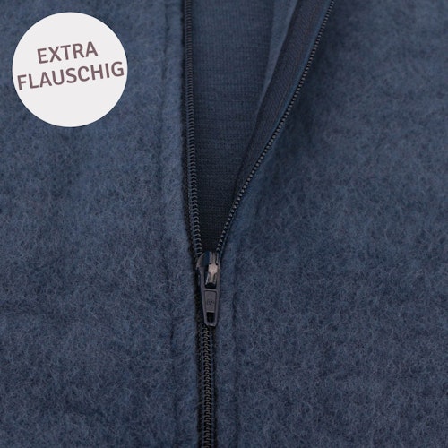 Babyschlafsack Wollplüsch langarm