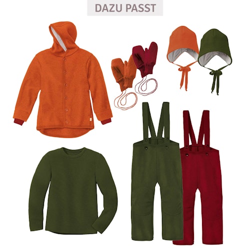 Disana Walkjacke mit Knopfleiste