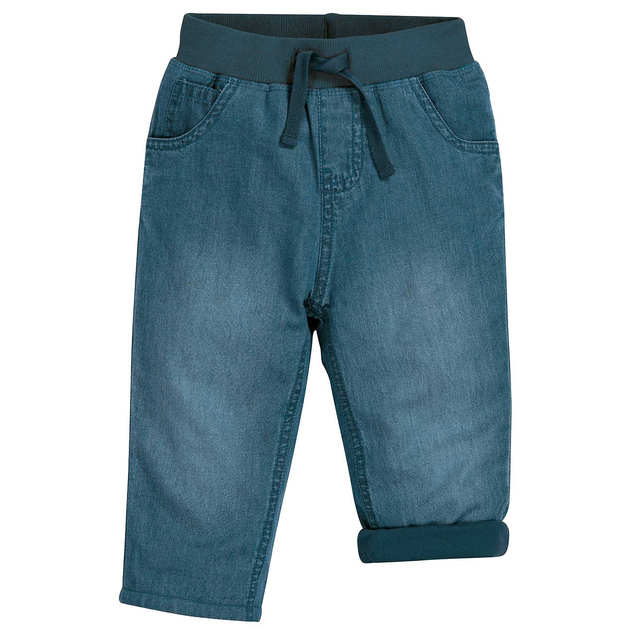 Bequeme Schlupf Jeans gefüttert