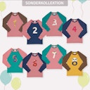 Vorschaubild Raglanshirt langarm Zahlen