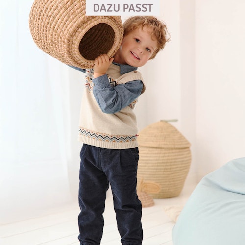 Robuste Feincord Hose