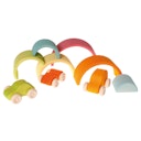 Vorschaubild Mittlerer Regenbogen 17 cm 6teilig pastell