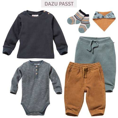 Edles Ripp Langarmshirt