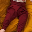 Vorschaubild Edle Krabbelhose Schleife