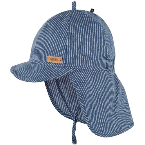 Leinen Schirmmütze Nackenschutz