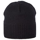 Vorschaubild Erwachsenen Beanie Wolle schwarz Ohren-Wollfleece Band