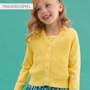 Vorschaubild Strickjacke Ripp-Bündchen