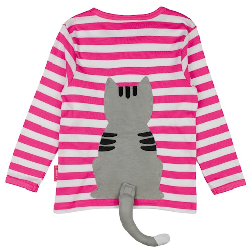 Langarmshirt Toby Tiger Bio-Baumwolle Motiv