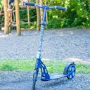 Vorschaubild Alu Scooter ab 6 Jahre 35-100kg 205mm-Rädern blau