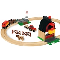 Bahn Bauernhof-Set 19 Teile
