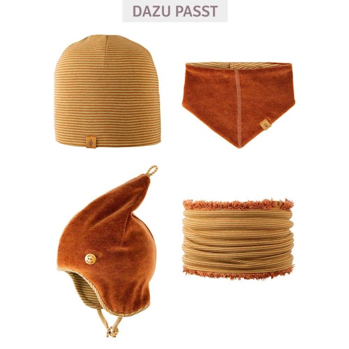Warmer plüschiger Schlauchschal
