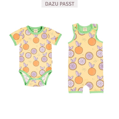 Sommer Strampler Beachbody Füchse