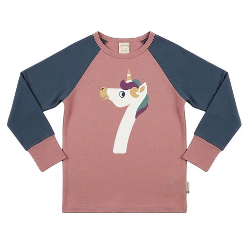 Raglanshirt langarm Zahl