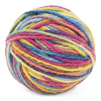 Mischgarn aus Wolle und Seide – Bunt 25g