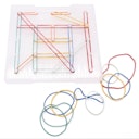 Vorschaubild Geobrett 5x5 transparent