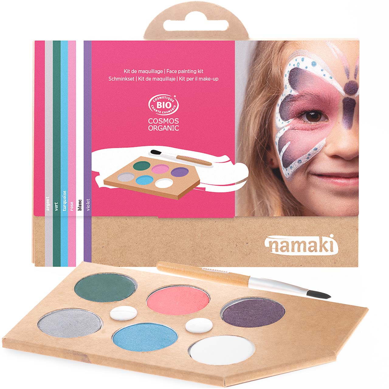 Bio Kinderschminke Prinzessin, Fee & Co. 6 Farben