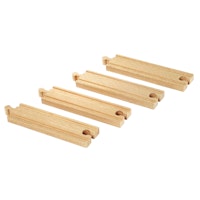 Mittlere Gerade Gleise A 4 Stück 14,4 cm lang